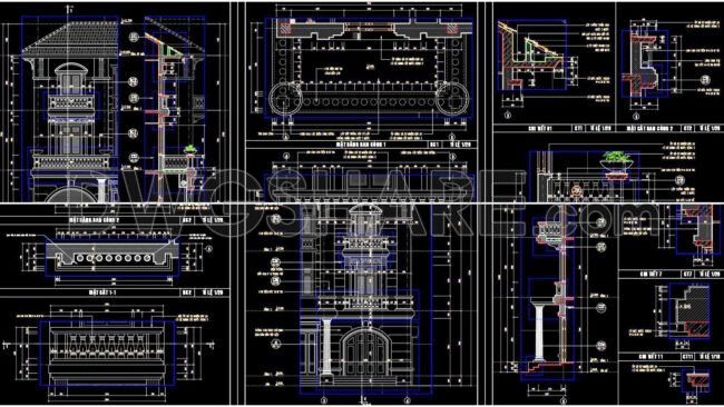 426. Download Of Cad Drawings Of European Architectural Details