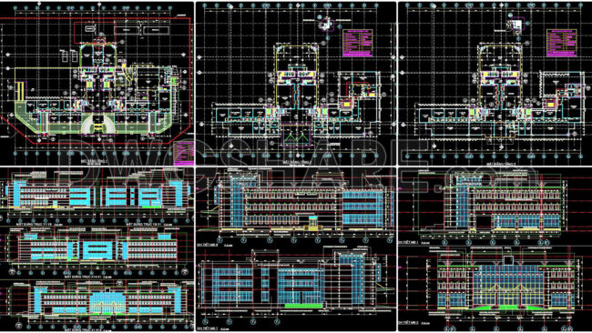 44. Download Ministry Of Culture, Sports And Tourism Building Architectural Drawing Autocad Dwg