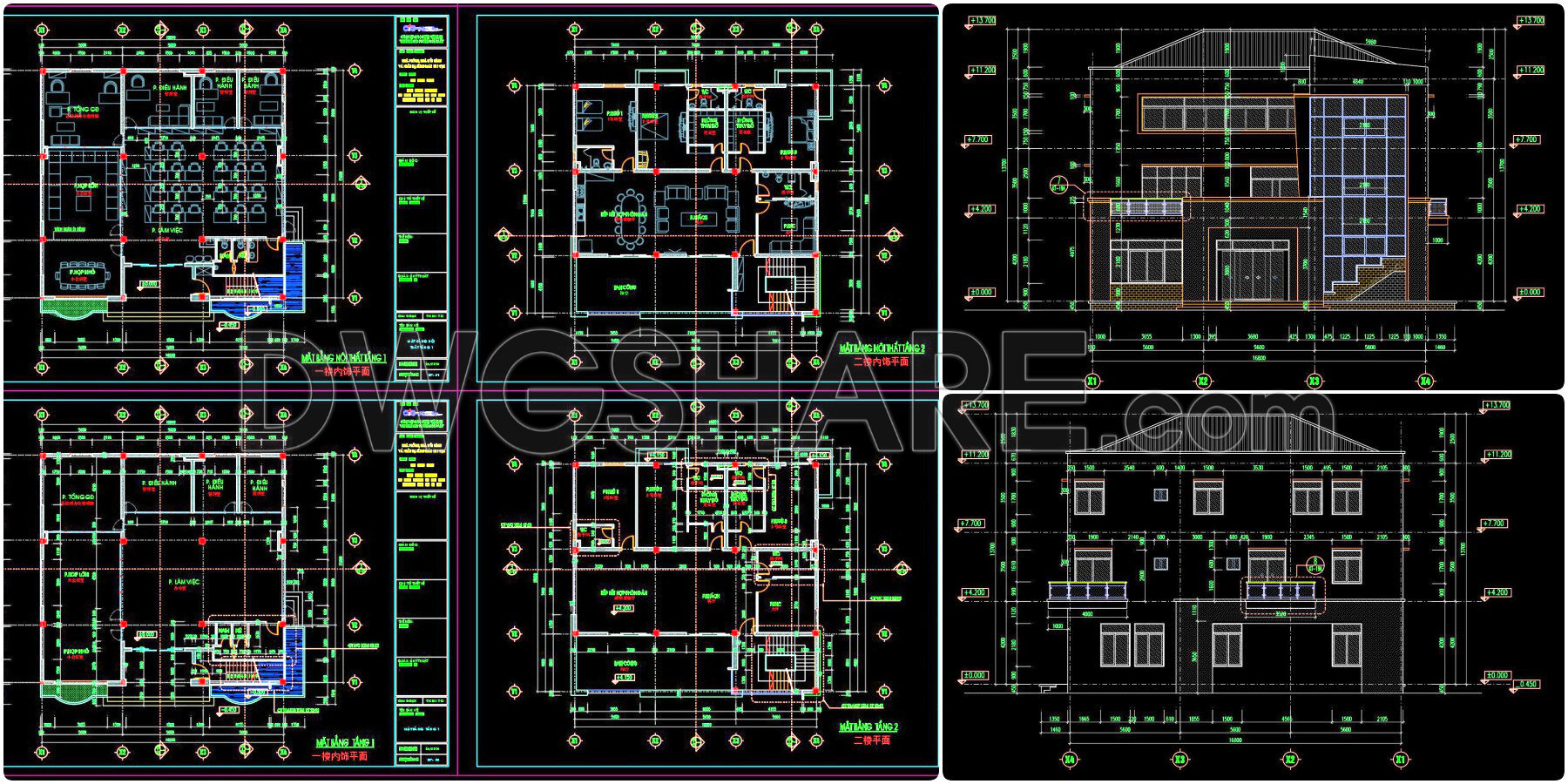 97. Download The 3-storey Office Building Design Package (15.8m X 16.8m)