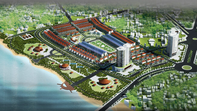 179. Autocad Landscape & Architectural Planning – South Lam River New Urban Area (4)