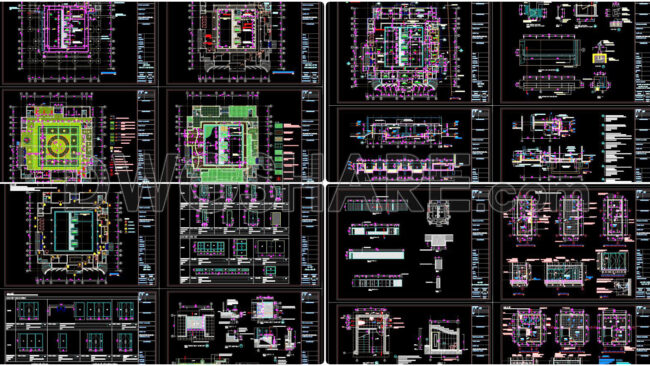 45. Download Four-season Swimming Pool Construction Design Drawings