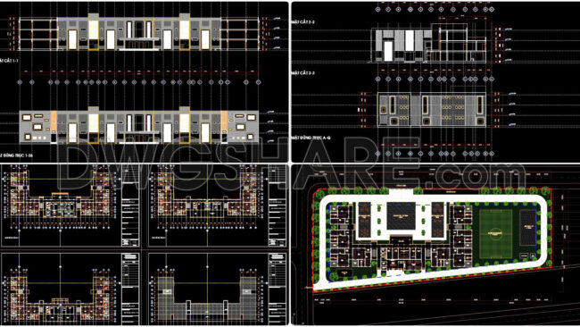 55. Download Concept Design Drawings For A 3-storey Kindergarten (38m × 88m)