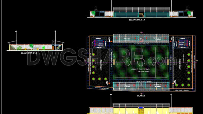61. Download Cad Plans For A Synthetic Grass Football Field