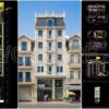 846. Download Cad Drawings Of A 5-storey Hotel And Residential Building Design (8m × 27m)