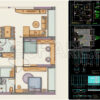 30. Download Full Interior Cad Set For 3-bedroom Apartment (dwg Files)