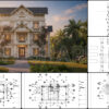 875. Download Construction Design Drawings For A 10m X 15m Residential House With 3 Bedrooms.